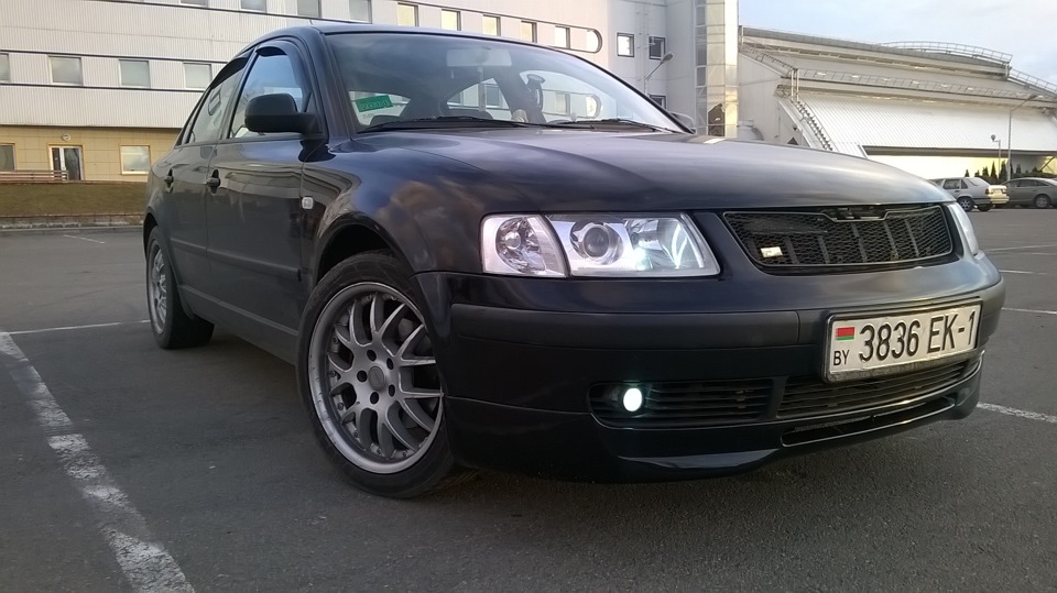 Накладка бампера — Volkswagen Passat B5, 1,9 л, 2000 года | стайлинг ...