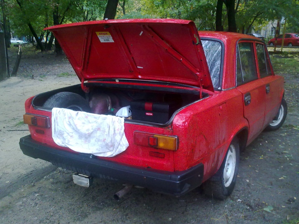 Бампер на 2107
