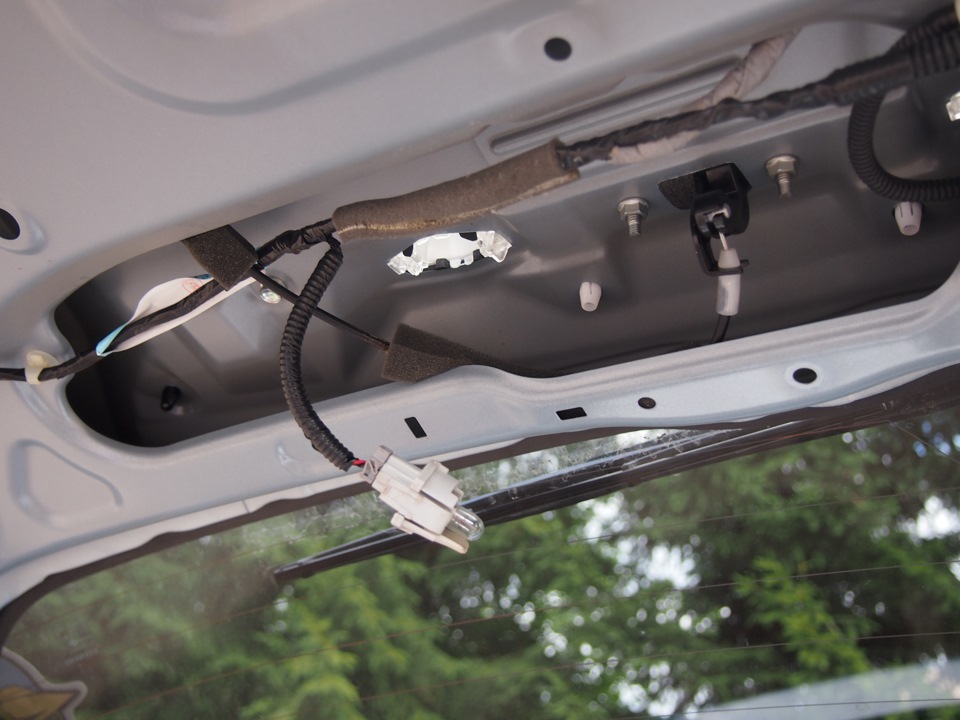 b7b4a72s 960 замена подсветки номера хонда фит