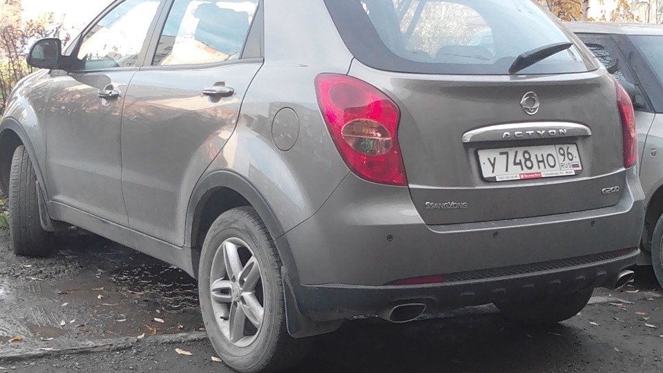 Стоп-сигналы. — SsangYong Actyon (2G), 2 л, 2012 года | поломка | DRIVE2