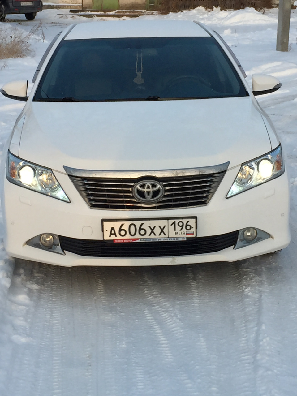 osram в габариты! — Toyota Camry (XV50), 3,5 л, 2013 года | стайлинг ...