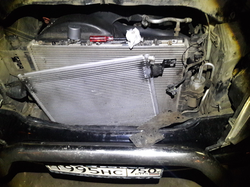 Кондиционер и кпп — Mercedes-Benz M-Class (W163), 3,2 л, 2001 года ...