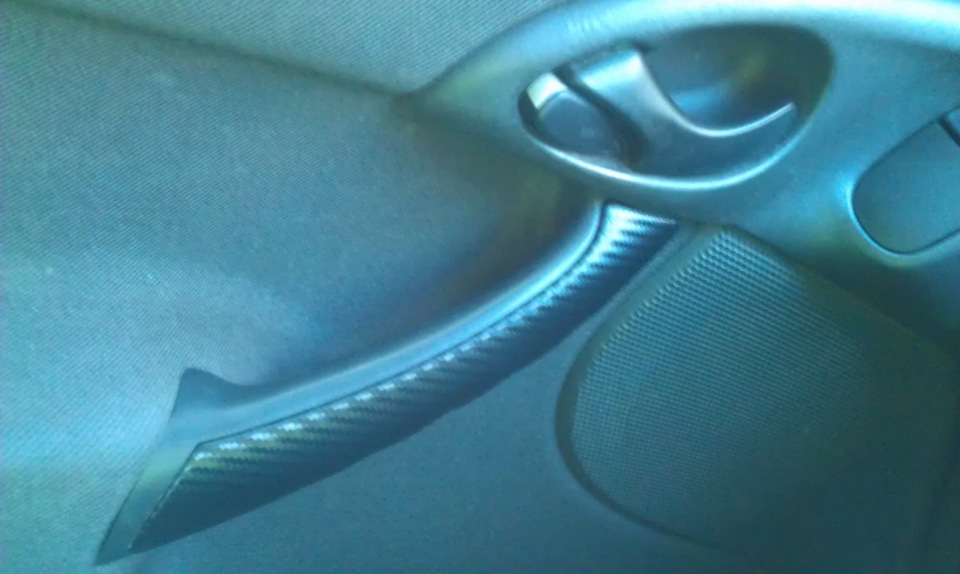 Пересвет панели приборов в синий цвет и перетяжка панельки магнитолы ...