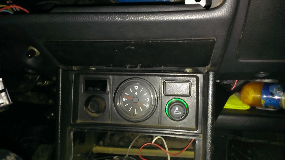 Перенос регуляторов потока воздуха на место пепельницы ваз-2107 — Lada ...