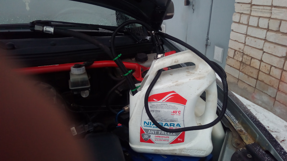 Самостоятельная промывка форсунок LAVRом — Lada Приора седан, 1,6 л ...