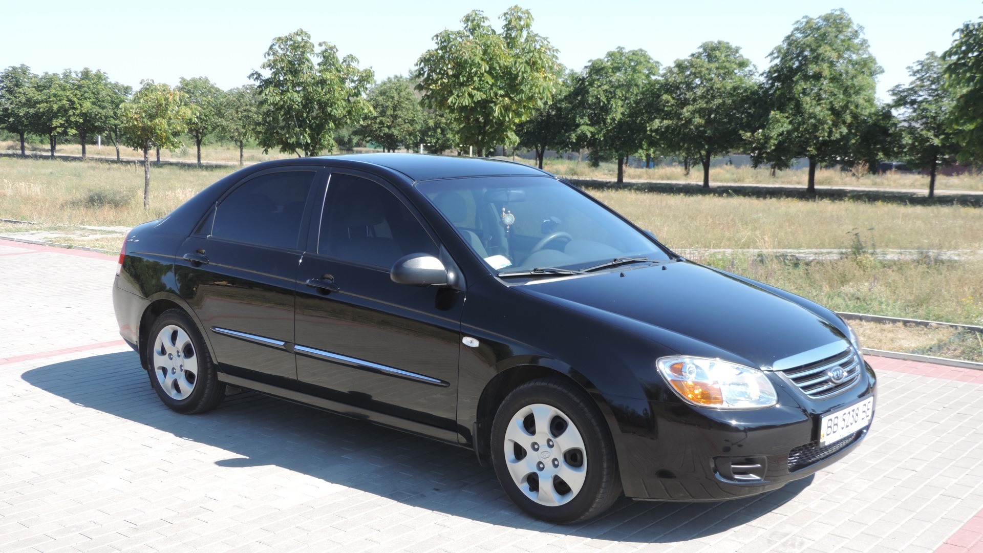 KIA Cerato (1G) 1.6 бензиновый 2008 | KIA Cerato Черная кошка на DRIVE2