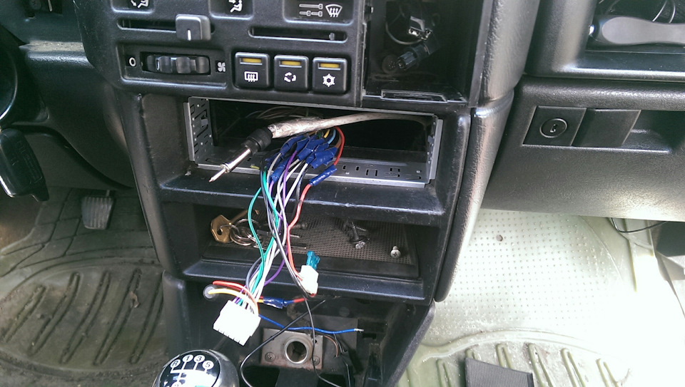 Установка активной антенны — Opel Calibra, 2 л, 1992 года | аксессуары ...