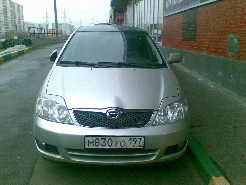 Решетка радиатора ┼ — Toyota Corolla (120), 1,6 л, 2005 года | тюнинг ...