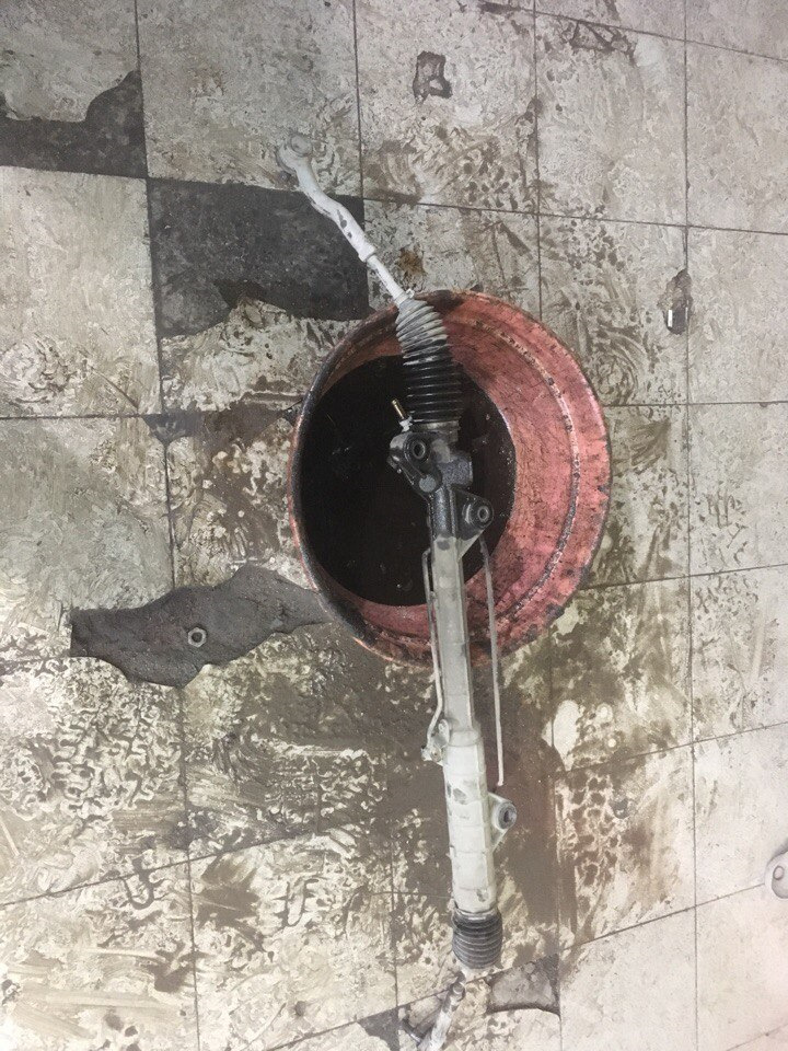 Реставрация рулевой рейки + новые рычаги вниз в передке — Mazda 6 (1G ...