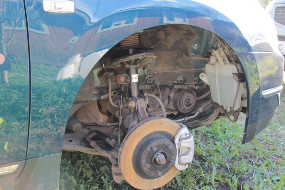 Шумоизоляция арок снаружи — Nissan Teana (J31), 2,3 л, 2007 года ...