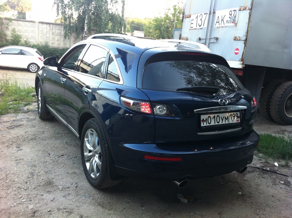 Infiniti fx35 рестайлинг отличия