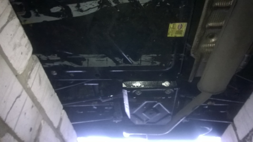 Защита редуктора и бензобака — Renault Duster (1G), 2 л, 2013 года ...