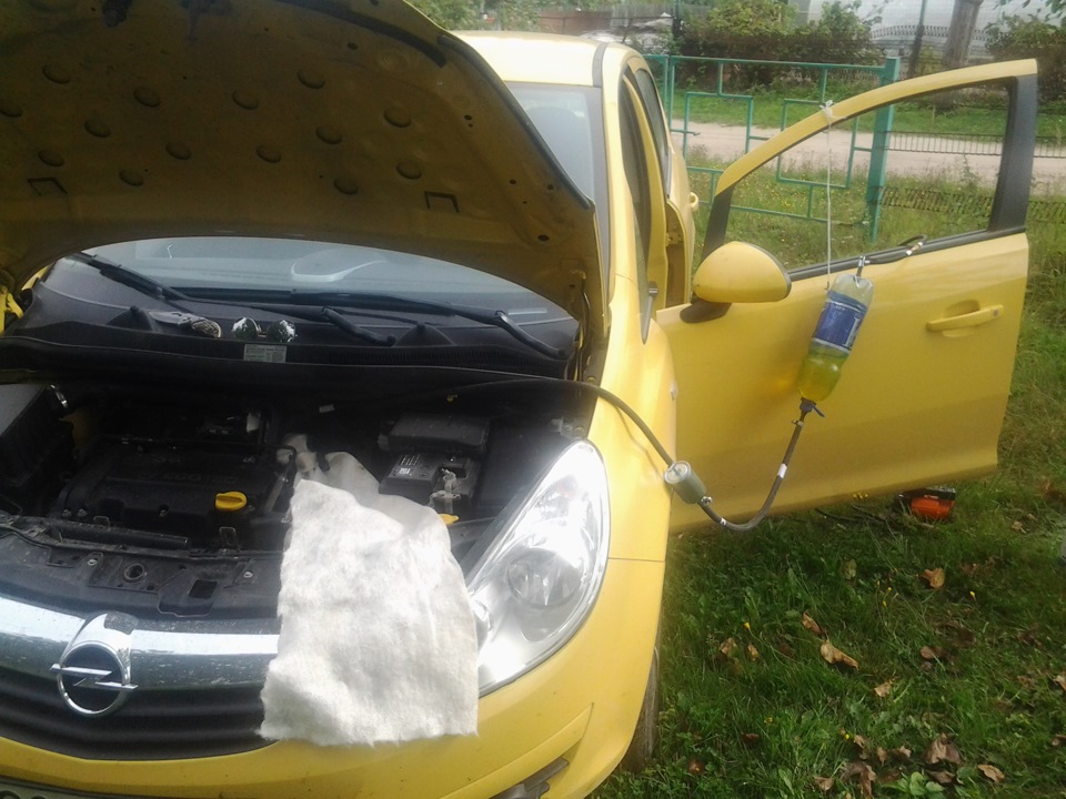 Чистка инжектора и эксперимент с присадками… — Opel Corsa D, 1,2 л ...