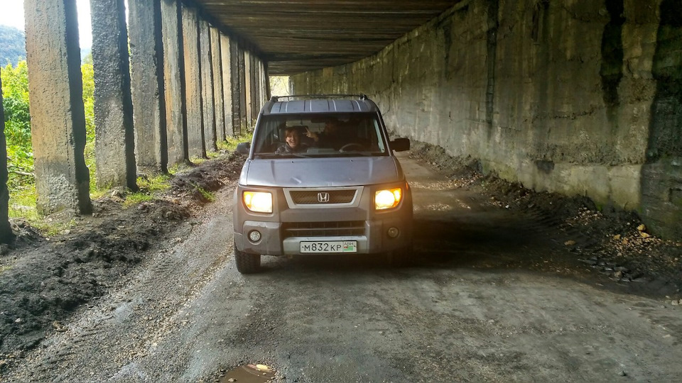 Абхазия ч.1 Город призрак (Добавлено видео) — Honda Element, 2,4 л ...