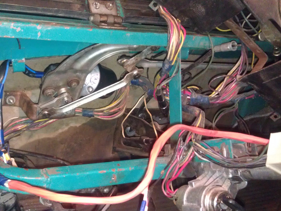 Дворники с механизмом от Ваз2101 — ЛуАЗ 969, 1,2 л, 1987 года | тюнинг ...