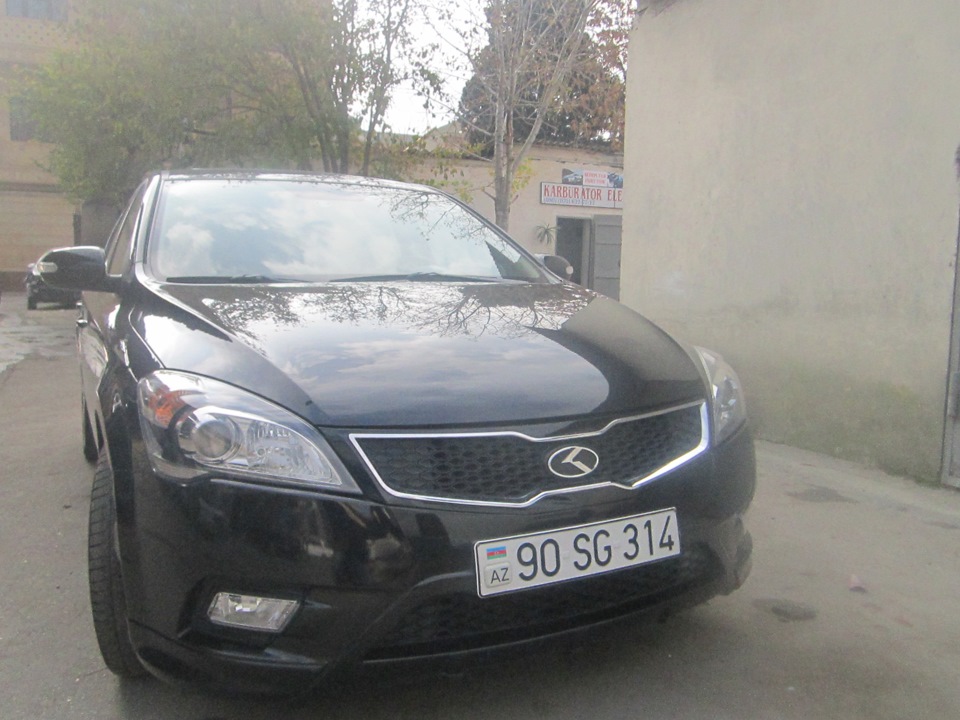 тюнинг лого Киа — KIA Ceed (1G), 1,6 л, 2010 года | аксессуары | DRIVE2