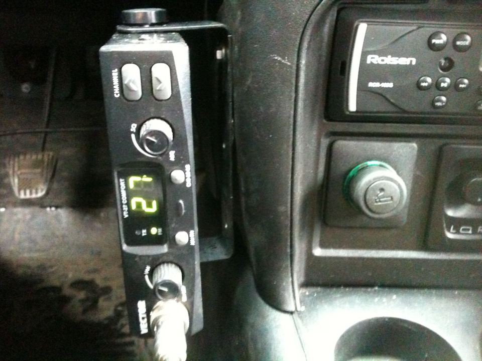 Рация. — Chevrolet Niva (1G), 1,7 л, 2010 года | тюнинг | DRIVE2