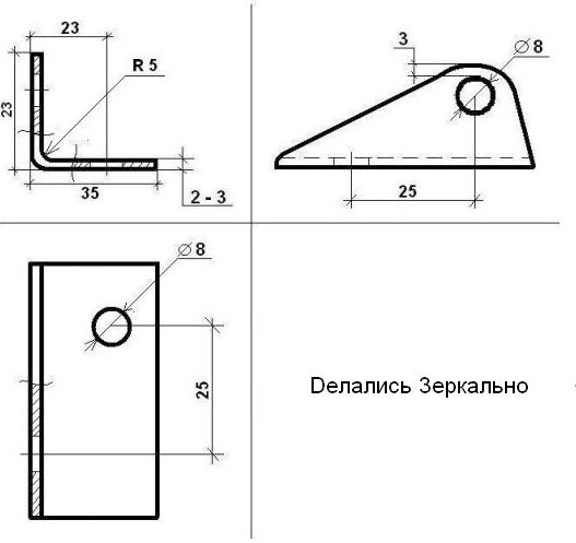 Упоры капота лансер 9 своими руками