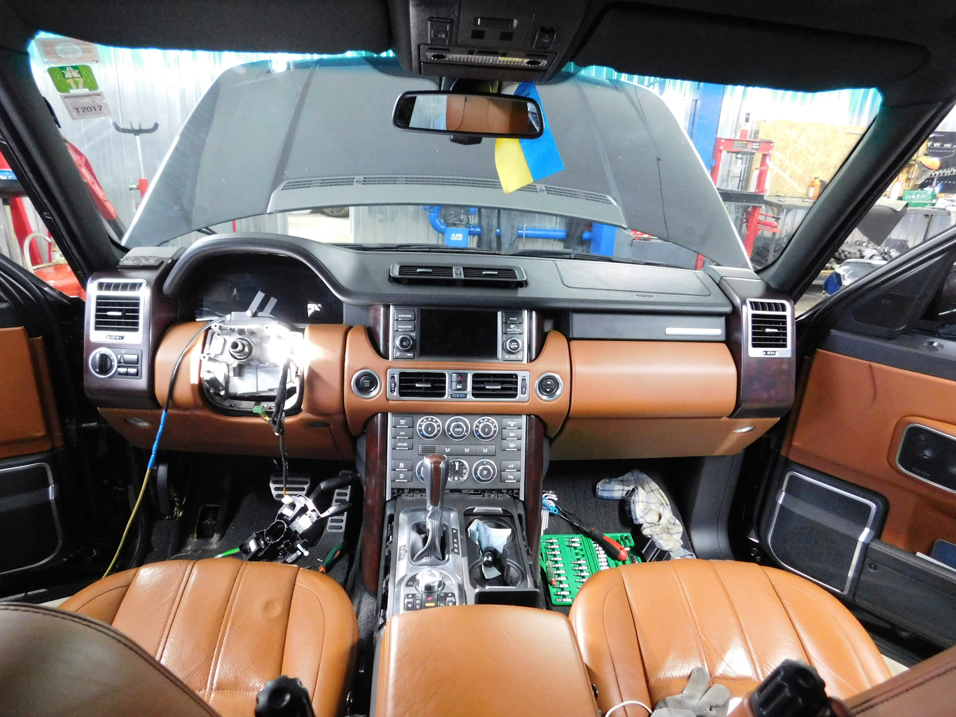 Land rover range rover l322 защита двс своими руками