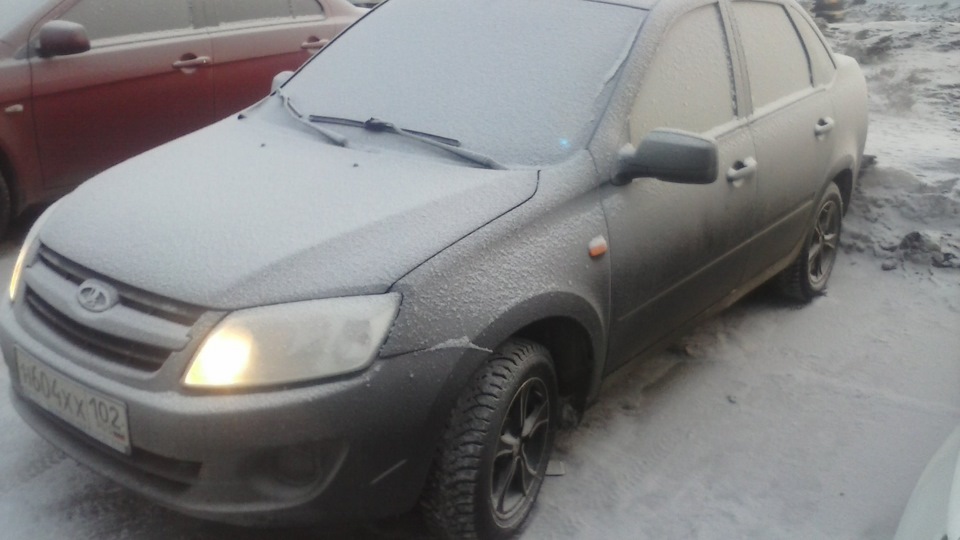 Lada Гранта бензиновый 2012 | Чёрная Граната на DRIVE2