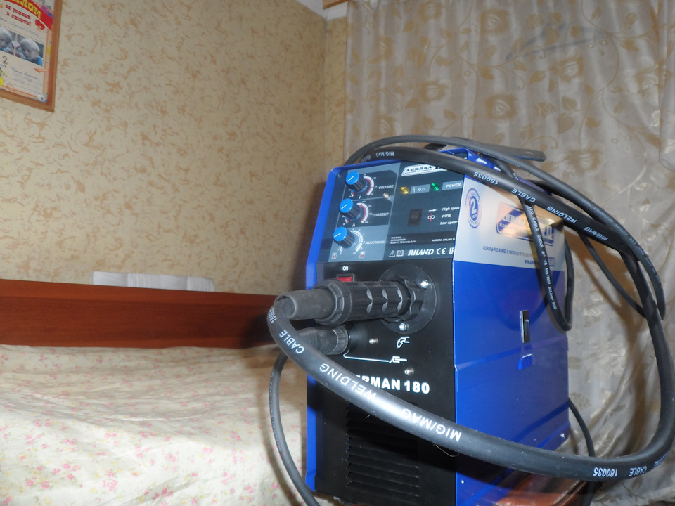 Сбылась мечта идиота.Приобретение сварочного полуавтомата. — DRIVE2