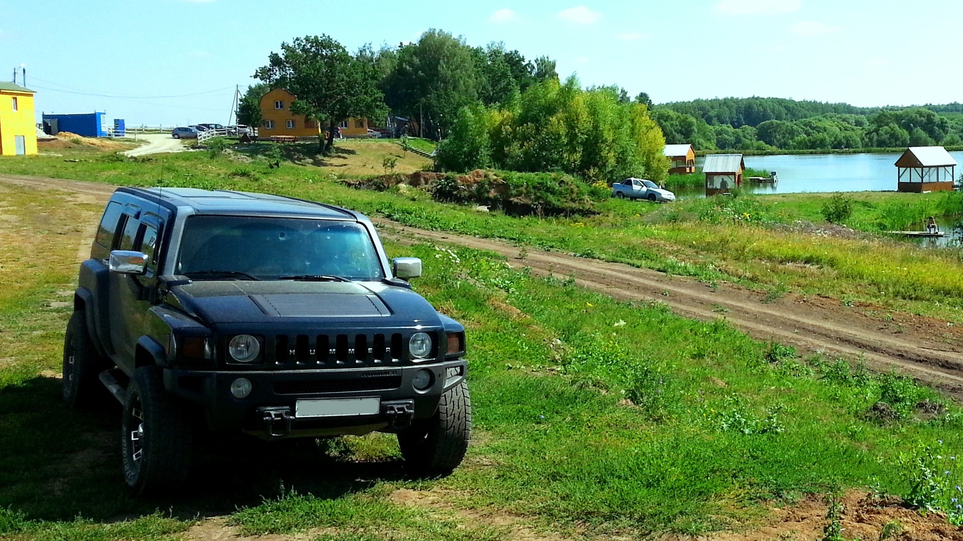 Hummer H3 3.5 бензиновый 2007 | Черный Бронтозаврик на DRIVE2