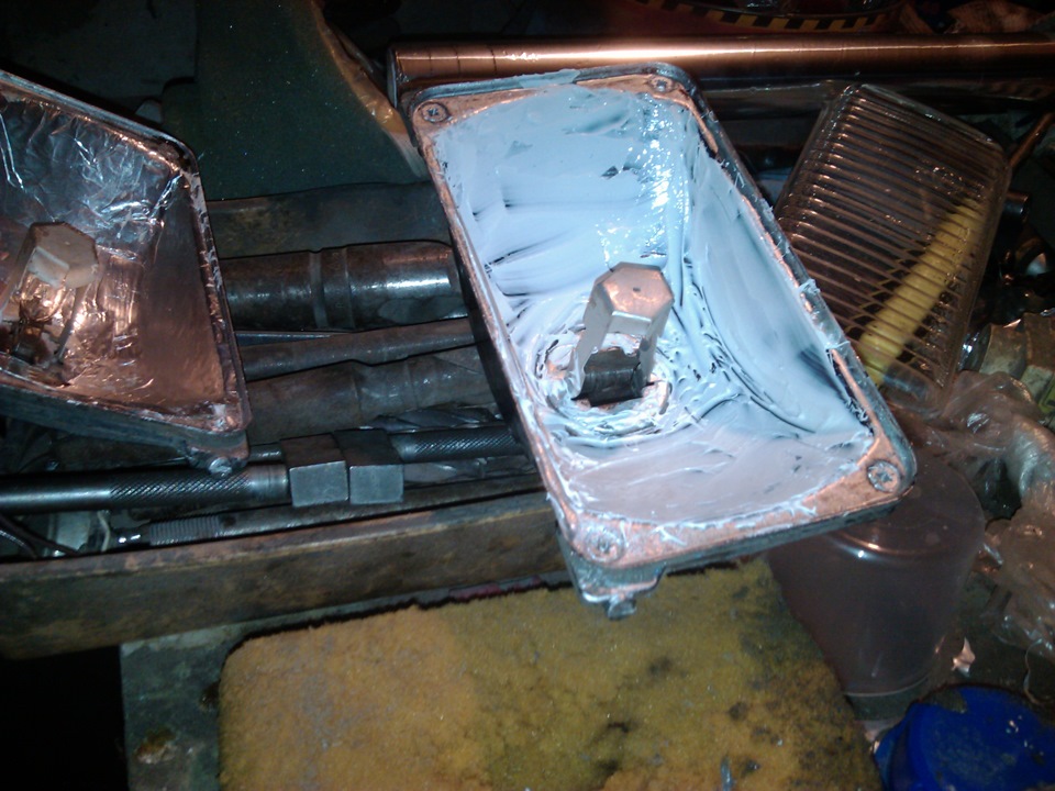 Восстанавливаем отражатель противотуманки — Lada 21113, 1,5 л, 2002 ...