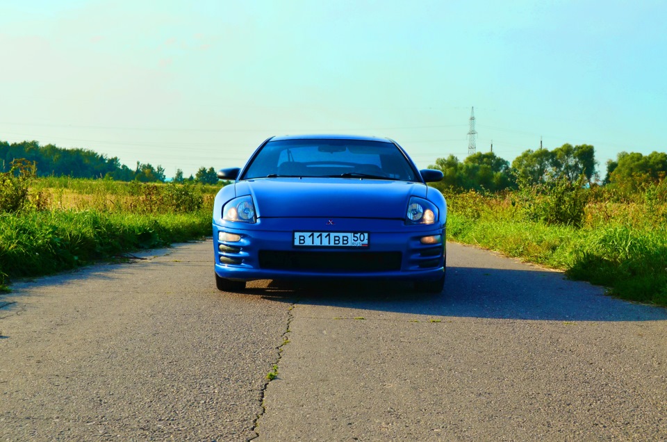 Редкие летние фотографии — Mitsubishi Eclipse (3G), 3 л, 2001 года