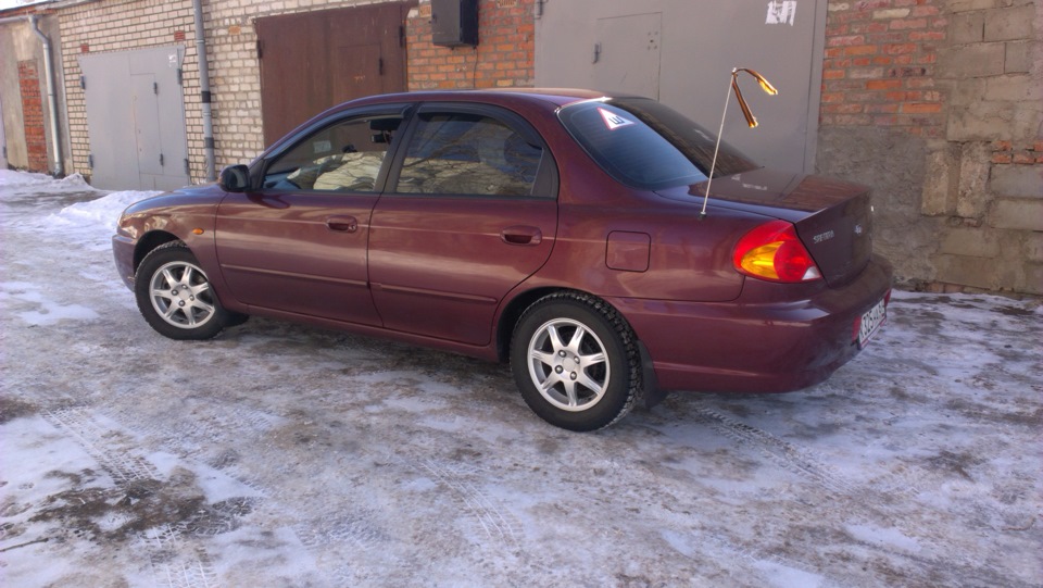 Отзыв о зимней резине. — KIA Spectra, 1,6 л, 2011 года | шины | DRIVE2
