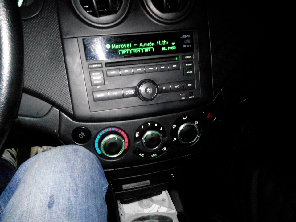 Ручки кондиционера — Chevrolet Aveo Sedan (1G), 1,4 л, 2011 года ...