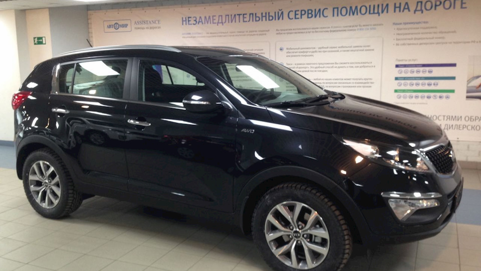 Kia Sportage 2015 черный