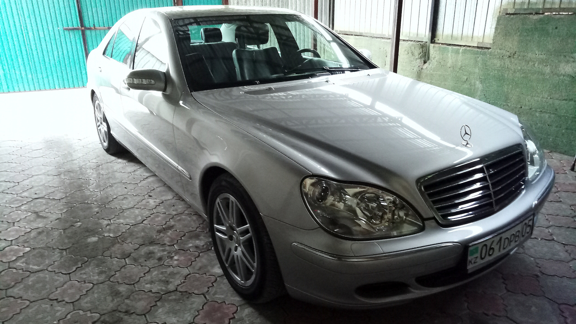 Mercedes-Benz S-Class (W220) 3.7 бензиновый 2002 | Серый Лис на DRIVE2