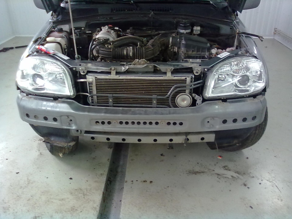 Замена радиатора в Шеви нива. — Lifan Solano, 1,6 л, 2011 года | другое ...