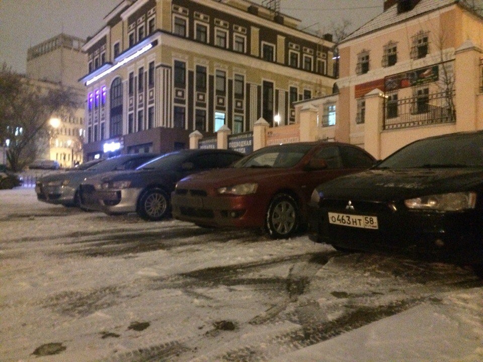 Встреча ЛАНСЕР Х ИВАНОВО и ЛАНСЕР Х КОСТРОМА 12.12.2015. — DRIVE2