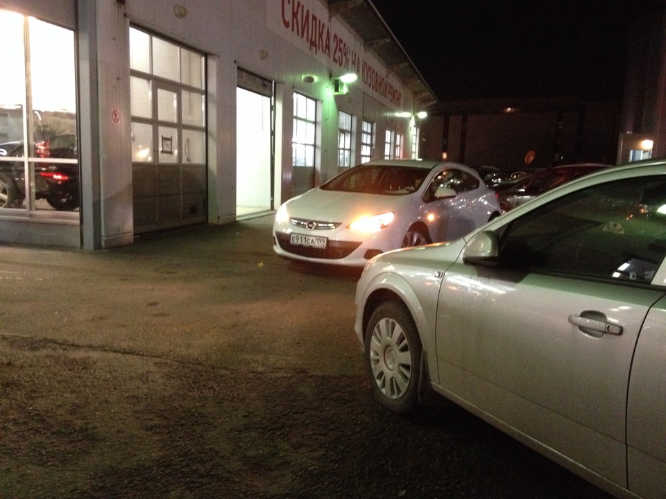 Привет ОД! Привет Дженсер! — Opel Astra J GTC, 1,4 л, 2013 года | визит ...