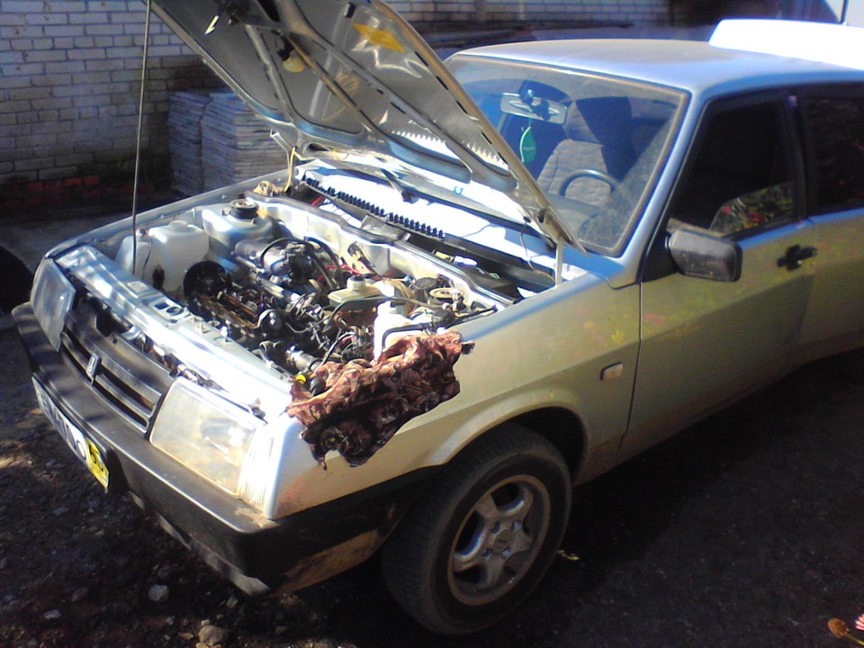 Замена прокладки ГБЦ — Lada 21099, 1,5 л, 2002 года | поломка | DRIVE2