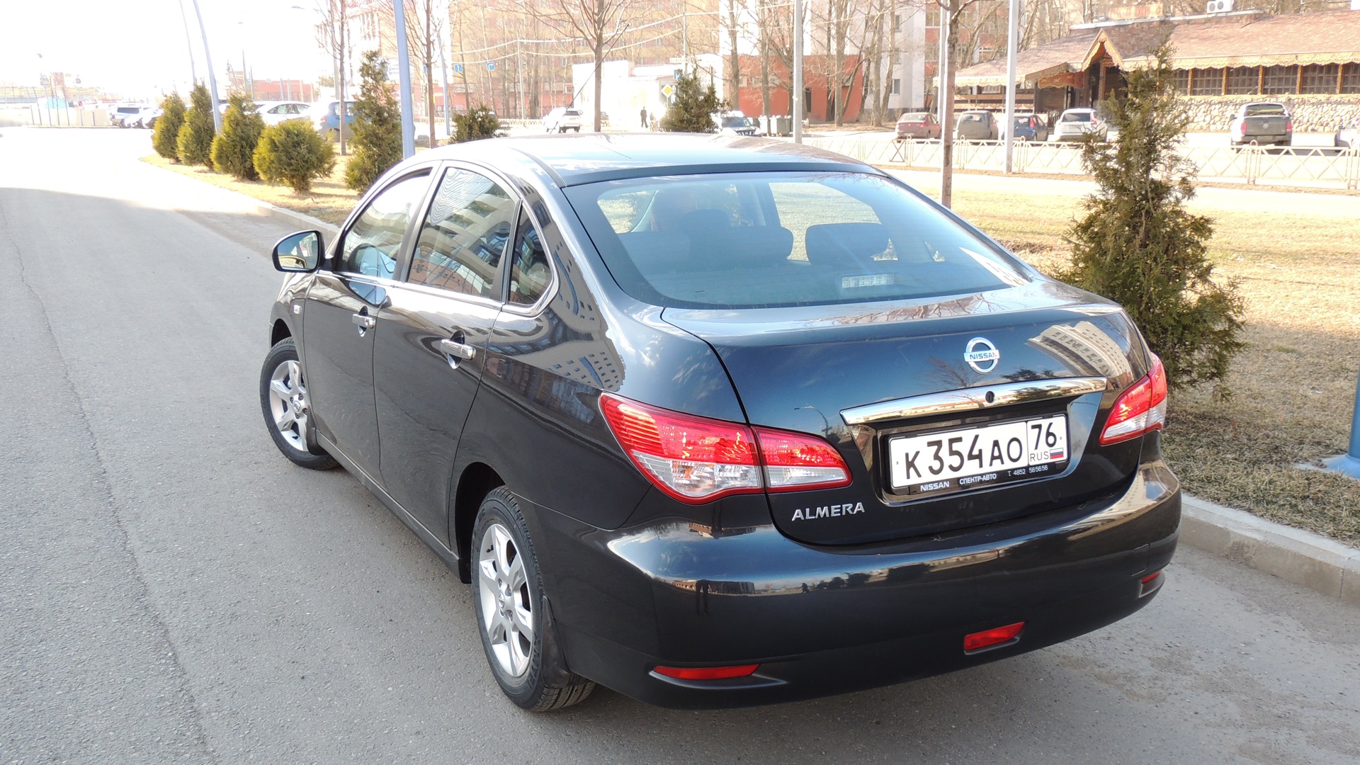 Nissan Almera V (G11/15) 1.6 бензиновый 2014 | Car in Black на DRIVE2