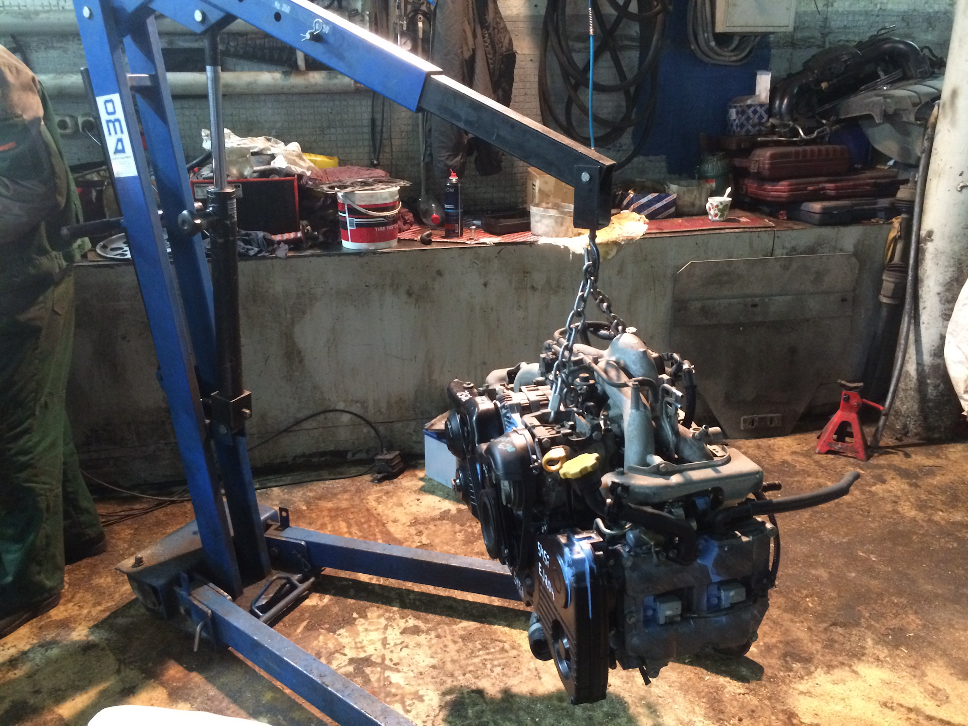 Замена мотора на Субару Импреза — Subarin на DRIVE2