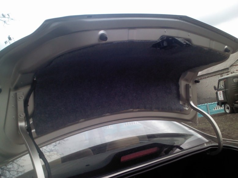 крышка богажника шеви кобальт — Chevrolet Cobalt (2G), 1,5 л, 2013 года ...