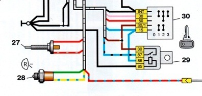 Схема подключения проводки ваз 2106