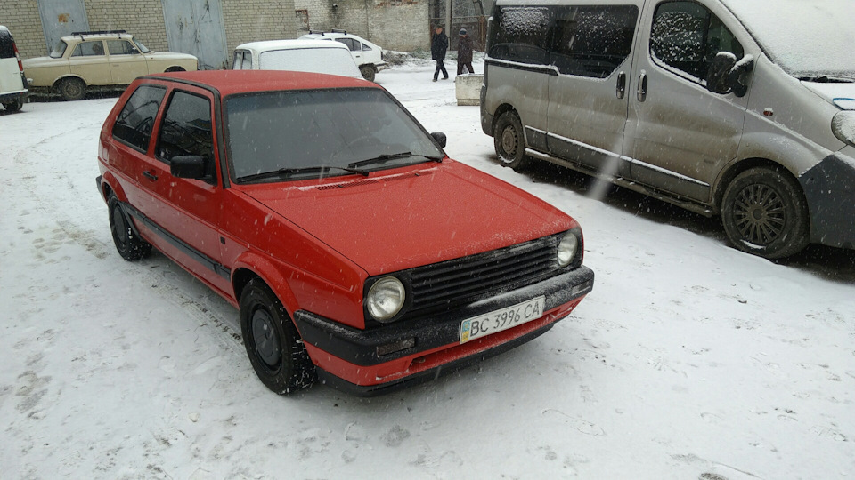 Ремонт, покраска железа) — Volkswagen Golf Mk2, 1,3 л., 1990 года ...
