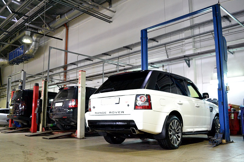 Диагностика range rover sport