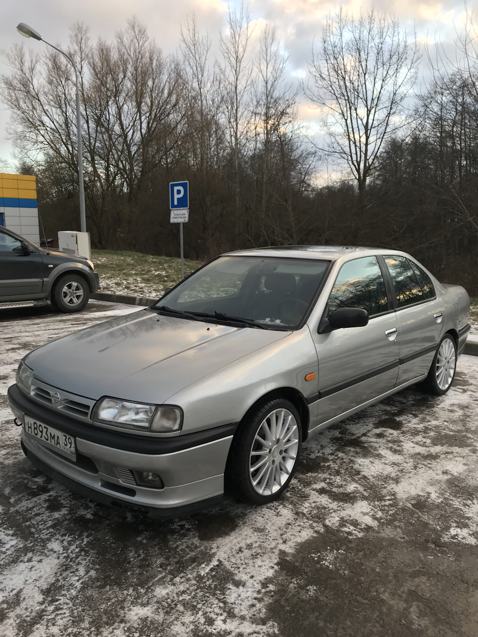 Новые диски, чистая машина. И небольшие изменения. — Nissan Primera (P10),  2 л, 1992 года | колёсные диски | DRIVE2