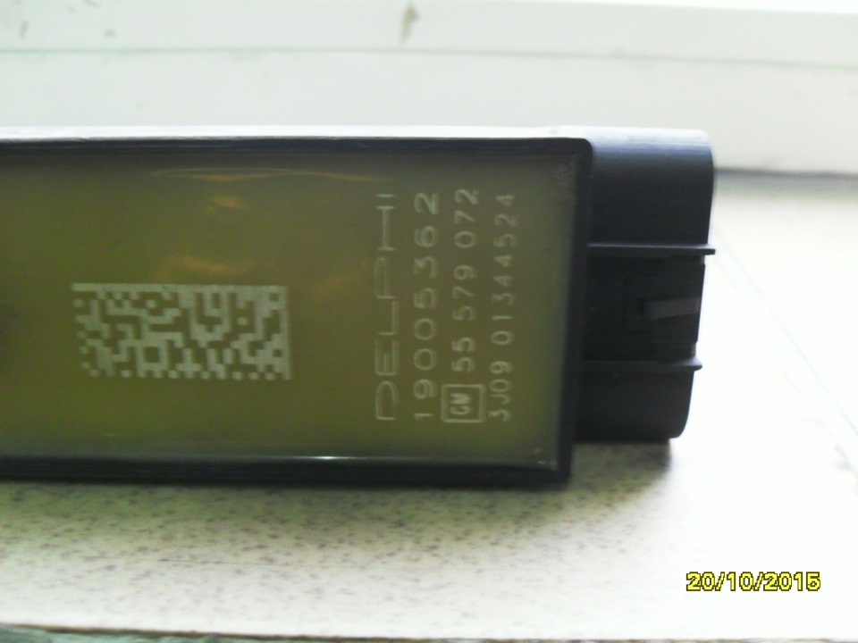 Замена колпачков на модуле зажигания. — Chevrolet Cruze (1G), 1,4 л, 2014 года | электроника ...