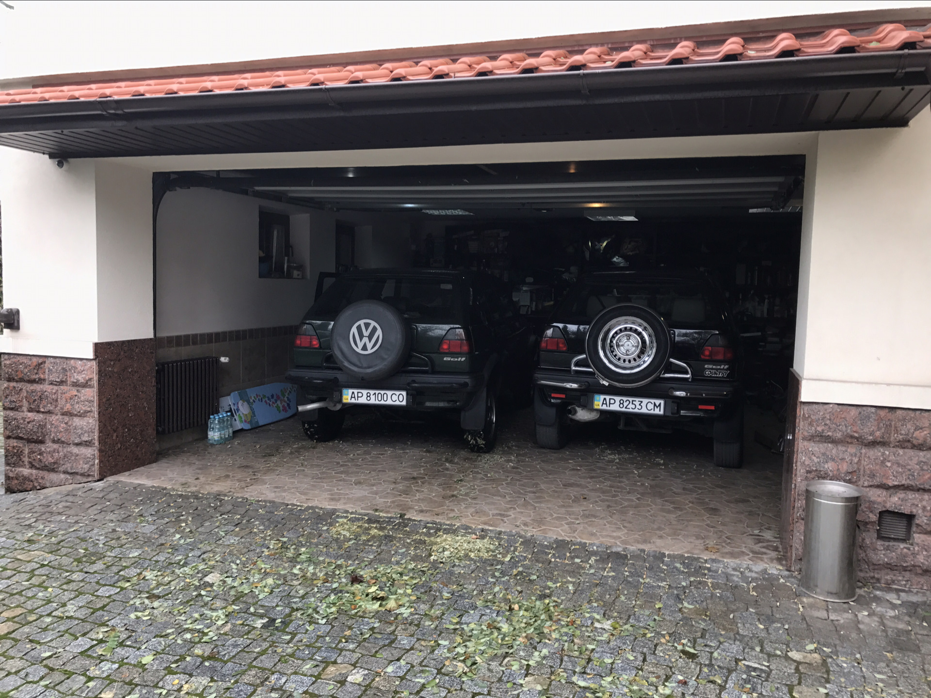 Гараж кантривода ) — Volkswagen Golf Country, 1,8 л, 1991 года ...