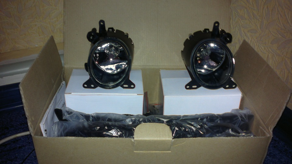 Туманки для Хоттабыча.)) — Mitsubishi Lancer X, 1,5 л, 2011 года ...