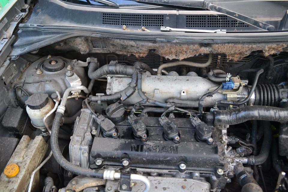 Сальники свечных колодцев — Nissan X-Trail I (t30), 2,5 л, 2004 года ...