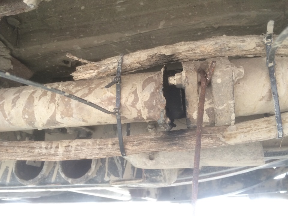 Ремонт глушителя в СтепноАвтоСервисе. — Mercedes-Benz G-Class (W463 1G ...