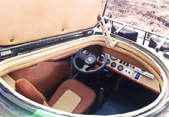 Фото салона моего БРДМ-2 - БРДМ-2, 5,3 л, 1985 года фотография DRIVE2