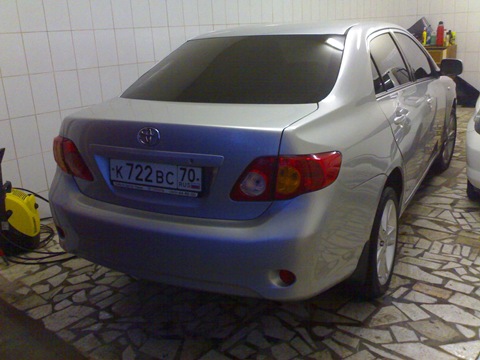 We remove the nameplates   - Toyota Corolla 16 L 2007